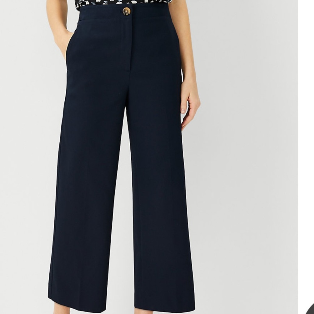 Ann Taylor - The Wide Leg Crop Pant